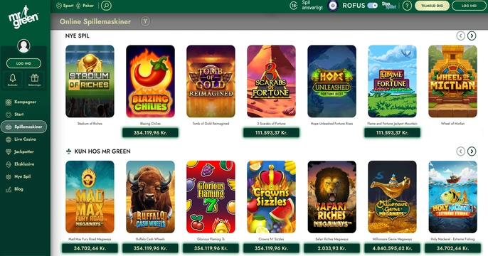 Mr Green Casino
